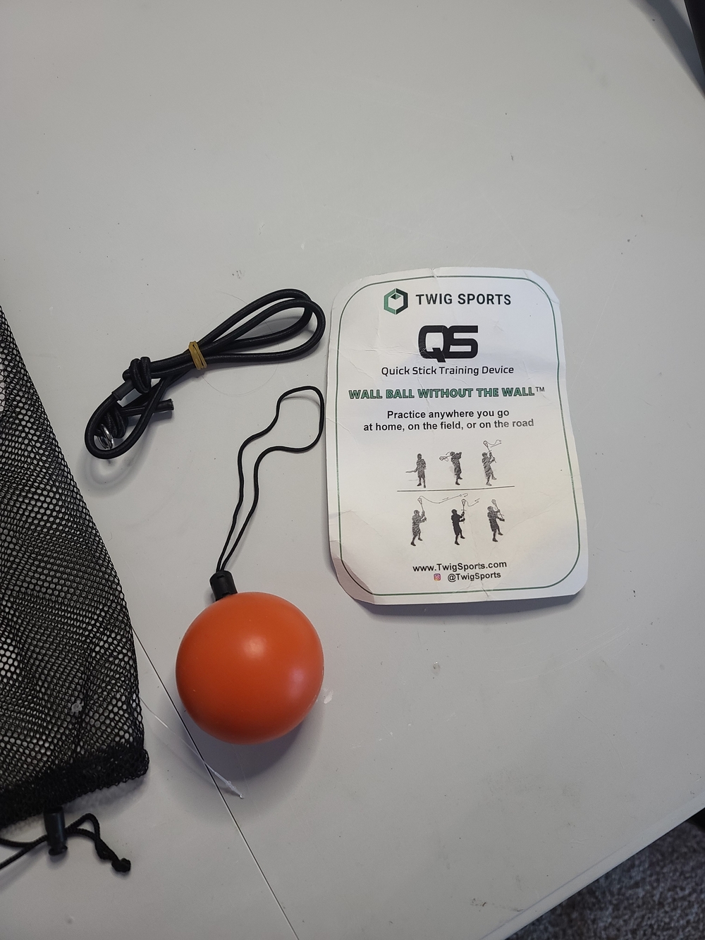 Q5 Orange Quick Stick Training Ball
